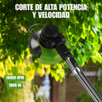 Cortadora de Pasto Inalámbrica Potente y Profesional (2 Baterías de Regalo + Accesorios🎁)