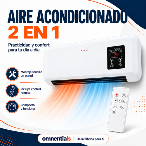 Aire Acondicionado Portátil 2 en 1