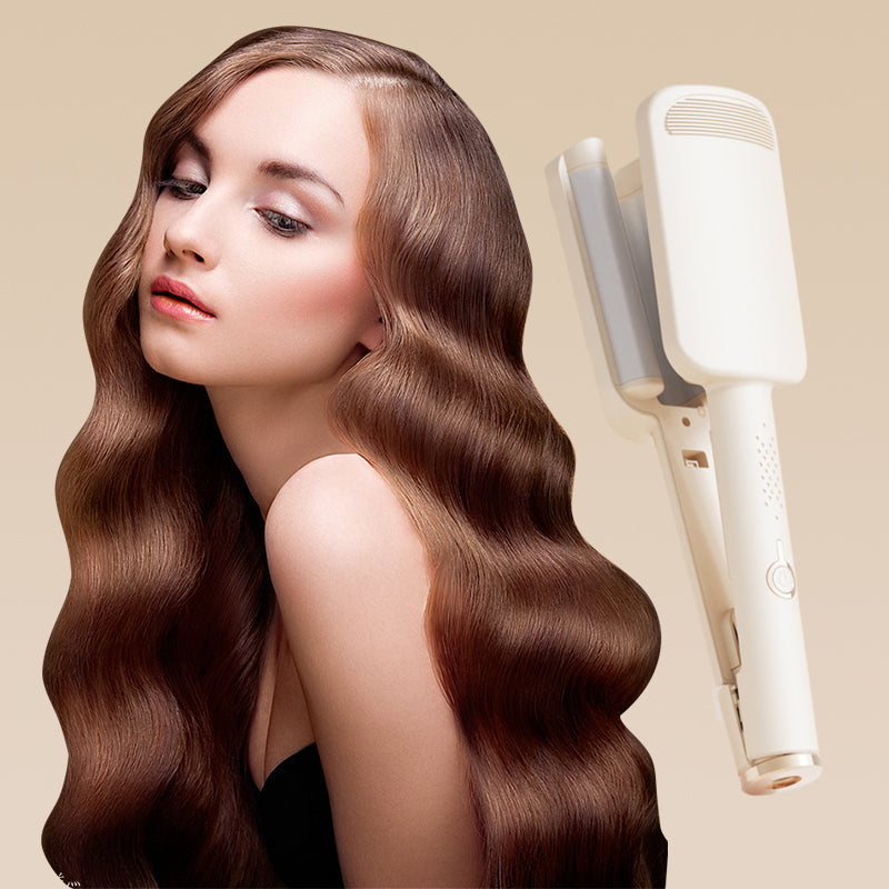 ✨ Rizador de Ondas de 32 mm – Rizos Grandes y con Movimiento, 4 Niveles de Temperatura Ajustables y Cuidado con Iones Negativos – Peinado de Salón en Casa 💇‍♀️