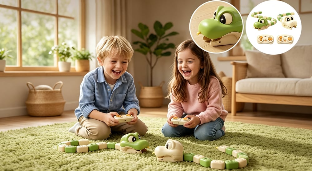 Aless™ Magnetic Remote Control Snake Toy