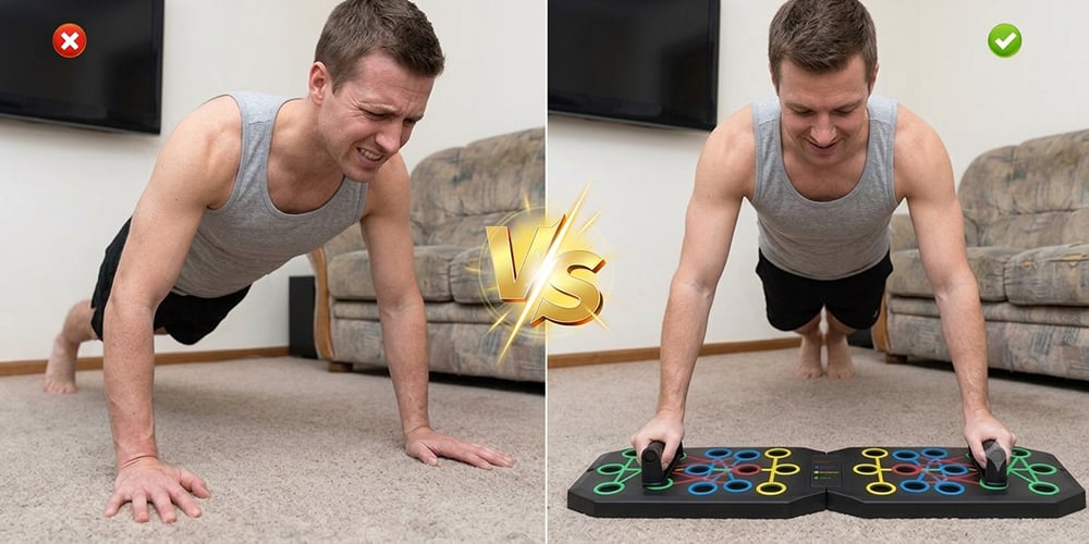 Aless™ Foldable Push Up Board