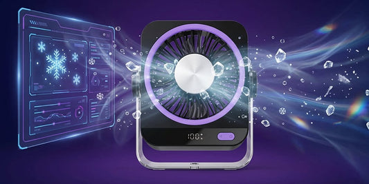 Aless™ New Semiconductor Cooling Desktop Fan