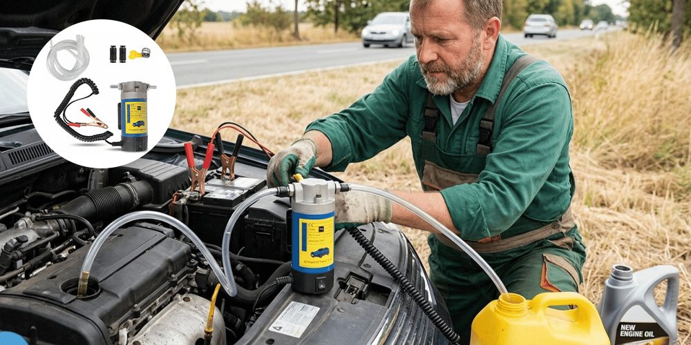 Aless™ 12V Portable Electric Oil Pump
