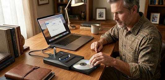 7-in-1 External USB DVD Drive & Blu-ray Player