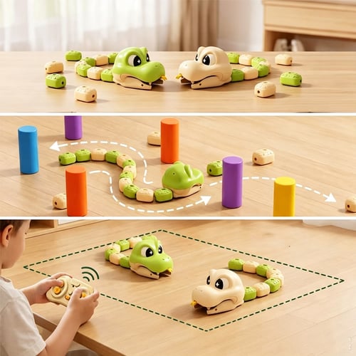 Aless™ Magnetic Remote Control Snake Toy