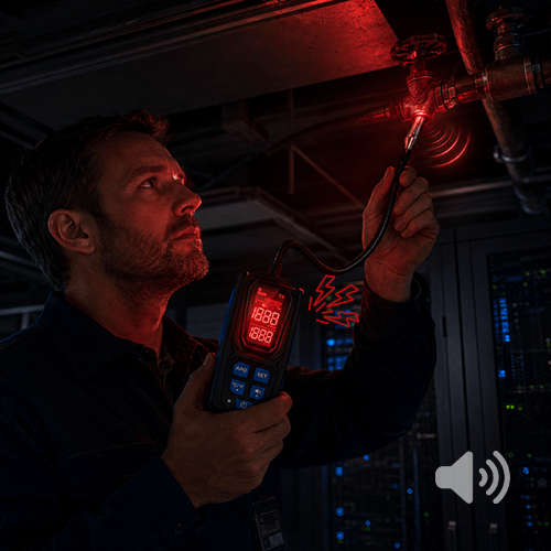 Aless™ High-Precision Refrigerant Gas Leak Detector