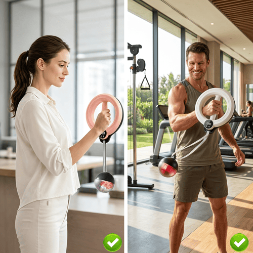 Aless™ 360° Smart LED Arm Hula Hoop Fitness Exerciser