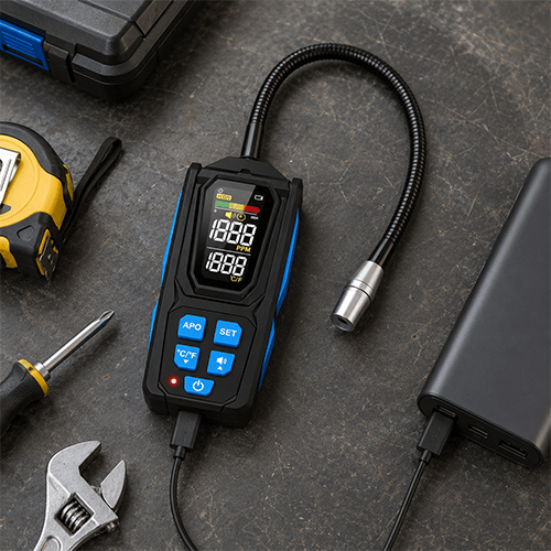 Aless™ High-Precision Refrigerant Gas Leak Detector