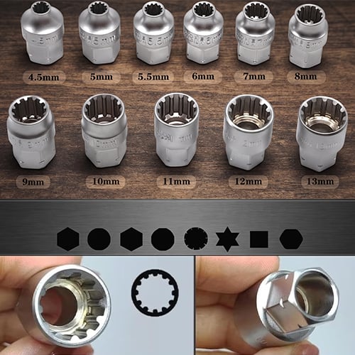 Aless™ 29pcs Ratchet Socket Wrench Kit