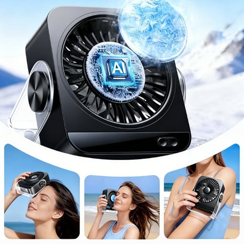 Aless™ New Semiconductor Cooling Desktop Fan