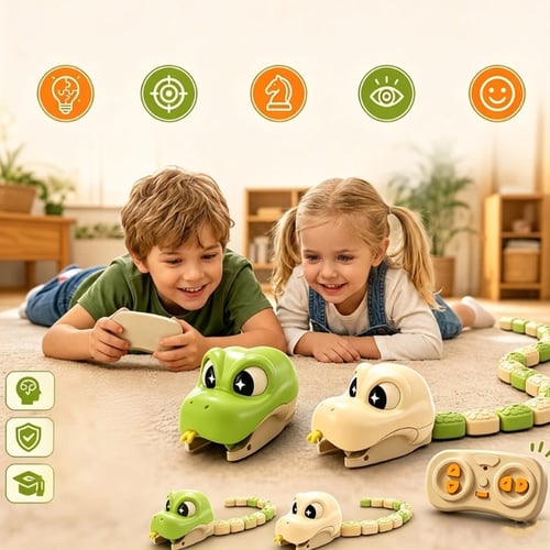 Aless™ Magnetic Remote Control Snake Toy